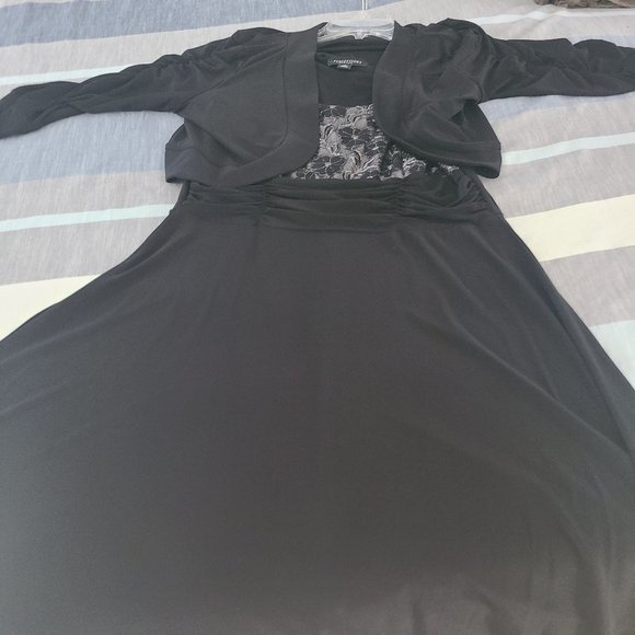 Preceptions Black/lace Evening Dress - Picture 7 of 7